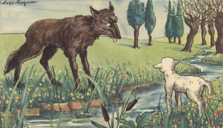 Top 5 bài Cảm nhận Chó sói và cừu trong thơ ngụ ngôn của La Phông-ten 2022 hay nhất (ảnh 3)