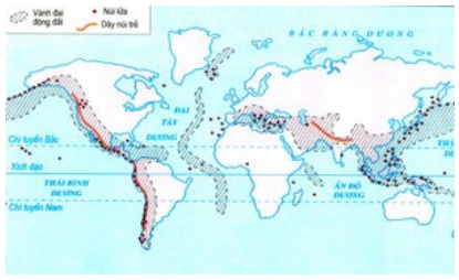 Trắc nghiệm Địa lí 10 Bài 7 có đáp án: Cấu trúc của Trái Đất. Thạch quyển (ảnh 2)