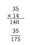 Trắc nghiệm Toán 4 Bài 29: Nhân với số có hai chữ số có đáp án (ảnh 2)