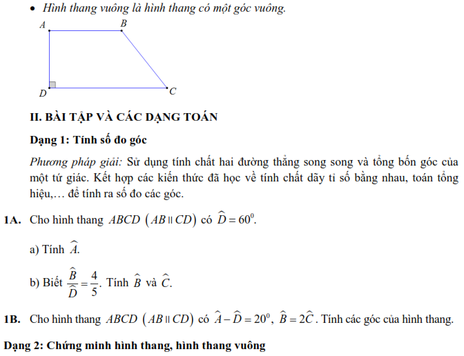 Củng cố ôn luyện Hình học 8 Kì 1 (ảnh 6)