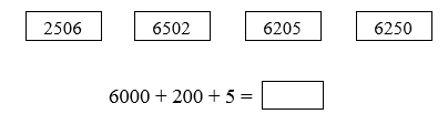 Trắc nghiệm Toán 4 Bài 1: Ôn tập các số đến 100 000 có đáp án (ảnh 3)