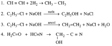  SBT Hóa học 11 Bài 23: Phản ứng hữu cơ | Giải SBT Hóa học lớp 11 (ảnh 4)