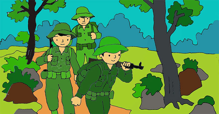 Top 9 bài Kể về một cuộc gặp gỡ với các chú bộ đội nhân ngày thành lập Quân đội nhân dân Việt Nam hay nhất (ảnh 2)