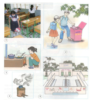 Khoa học lớp 4 Bài 40: Bảo vệ bầu không khí trong sạch (ảnh 1)