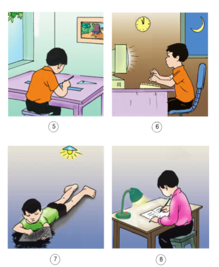 Khoa học lớp 4 Bài 49: Ánh sáng và việc bảo vệ đôi mắt (ảnh 3)