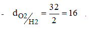SBT Hóa học 8 Bài 20: Tỷ khối của chất khí | Giải SBT Hóa học lớp 8 (ảnh 2)