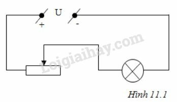 Giải Vật lí 9 Bài 11: Bài tập vận dụng định luật ôm và công thức tính điện trở của dây dẫn (ảnh 1)