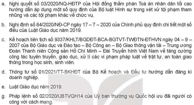 Pháp luật 10 Bài 12: Hệ thống pháp luật và văn bản pháp luật Việt Nam | Kết nối tri thức (ảnh 7)
