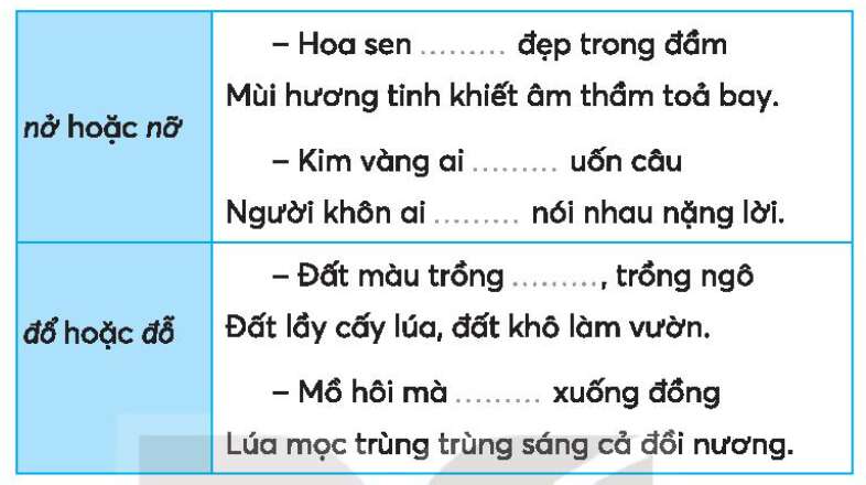 Vở bài tập Tiếng Việt lớp 3 Tập 1 trang 60, 61 Bài 27: Những chiếc áo ấm | Kết nối tri thức (ảnh 4)