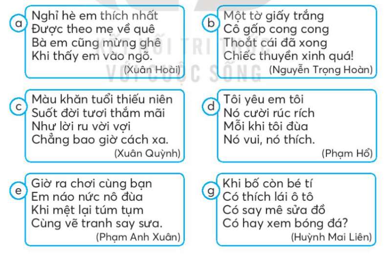 Vở bài tập Tiếng Việt lớp 3 Tập 1 trang 72, 73, 74, 75 Ôn tập và đánh giá cuối học kì 1 | Kết nối tri thức (ảnh 4)