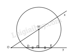 SBT Toán 9 Bài 1: Sự xác định đường tròn. Tính chất đối xứng của đường tròn | Giải SBT Toán lớp 9 (ảnh 3)