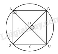 SBT Toán 9 Bài 1: Sự xác định đường tròn. Tính chất đối xứng của đường tròn | Giải SBT Toán lớp 9 (ảnh 1)