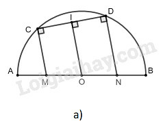 SBT Toán 9 Bài 2: Đường kính và dây của đường tròn | Giải SBT Toán lớp 9 (ảnh 6)