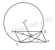 SBT Toán 9 Bài 2: Đường kính và dây của đường tròn | Giải SBT Toán lớp 9 (ảnh 10)