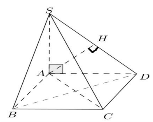 35 Bài tập trắc nghiệm về tính khoảng cách từ điểm đường thẳng, mặt phẳng có lời giải chi tiết (ảnh 4)
