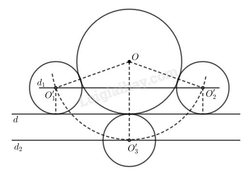 SBT Toán 9 Bài 8: Vị trí tương đối của hai đường tròn (tiếp theo) | Giải SBT Toán lớp 9 (ảnh 12)