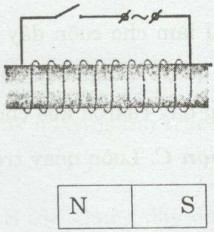 SBT Vật lí 9 Bài 35: Các tác dụng của dòng điện xoay chiều - Đo cường độ và hiệu điện thế xoay chiều | Giải SBT Vật lí lớp 9 (ảnh 6)