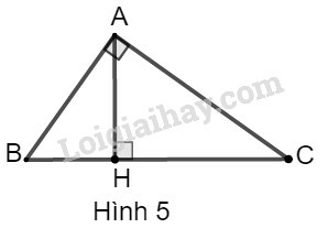 SBT Toán 9 Bài 1: Một số hệ thức về cạnh và đường cao trong tam giác vuông | Giải SBT Toán lớp 9 (ảnh 3)
