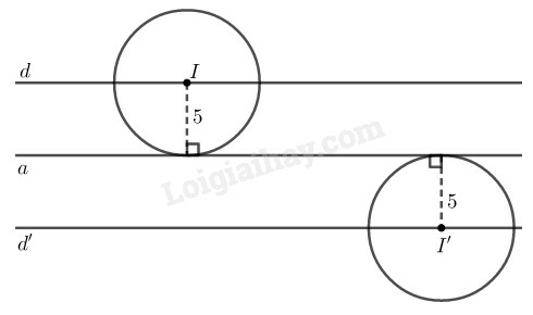 SBT Toán 9 Bài 4: Vị trí tương đối của đường thẳng và đường tròn | Giải SBT Toán lớp 9 (ảnh 2)