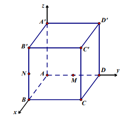 Giải bài toán hình học không gian bằng phương pháp tọa độ (ảnh 4)