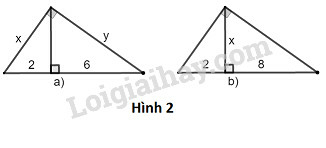 SBT Toán 9 Bài 1: Một số hệ thức về cạnh và đường cao trong tam giác vuông | Giải SBT Toán lớp 9 (ảnh 1)