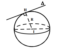 Tóm tắt lý thuyết và bài tập trắc nghiệm phương trình mặt cầu (ảnh 6)