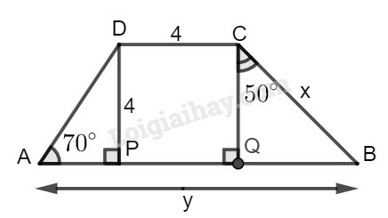SBT Toán 9 Bài 4: Một số hệ thức về cạnh và góc trong tam giác vuông | Giải SBT Toán lớp 9 (ảnh 22)