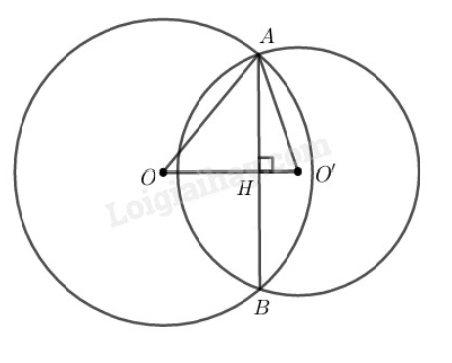 SBT Toán 9 Bài 7: Vị trí tương đối của hai đường tròn | Giải SBT Toán lớp 9 (ảnh 3)