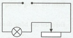 SBT Vật lí 9 Bài 10: Biến trở - Điện trở dùng trong kĩ thuật | Giải SBT Vật lí lớp 9 (ảnh 2)