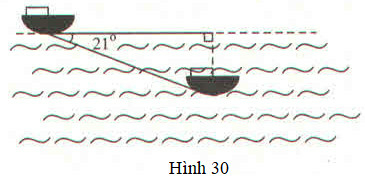 SBT Toán 9 Bài 5: Ứng dụng thực tế các tỉ số lượng giác của góc nhọn | Giải SBT Toán lớp 9 (ảnh 10)