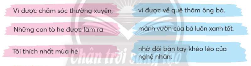 Luyện từ và câu trang 120, 121 Tiếng Việt lớp 3 Tập 1 | Chân trời sáng tạo (ảnh 3)