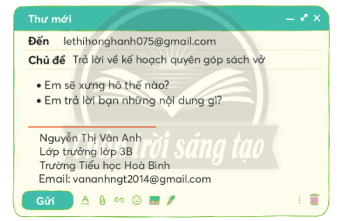 Chiếc nhãn vở đặc biệt trang 10, 11 Tiếng Việt lớp 3 Tập 1 | Chân trời sáng tạo (ảnh 4)