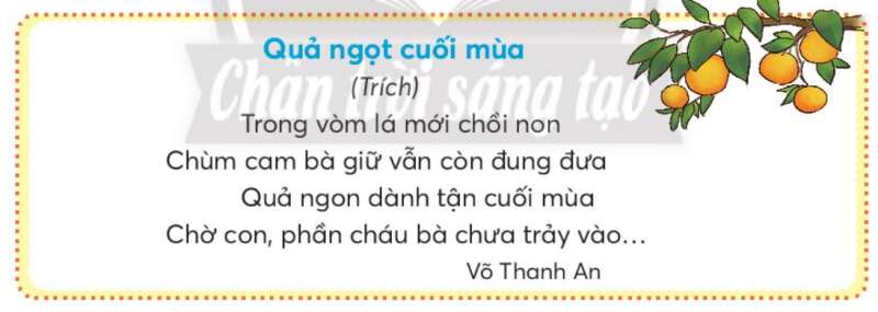 Viết sáng tạo trang 125 Tiếng Việt lớp 3 Tập 1 | Chân trời sáng tạo (ảnh 4)