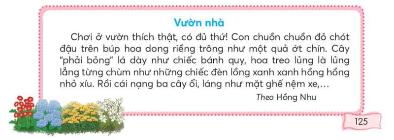 Viết sáng tạo trang 125 Tiếng Việt lớp 3 Tập 1 | Chân trời sáng tạo (ảnh 5)