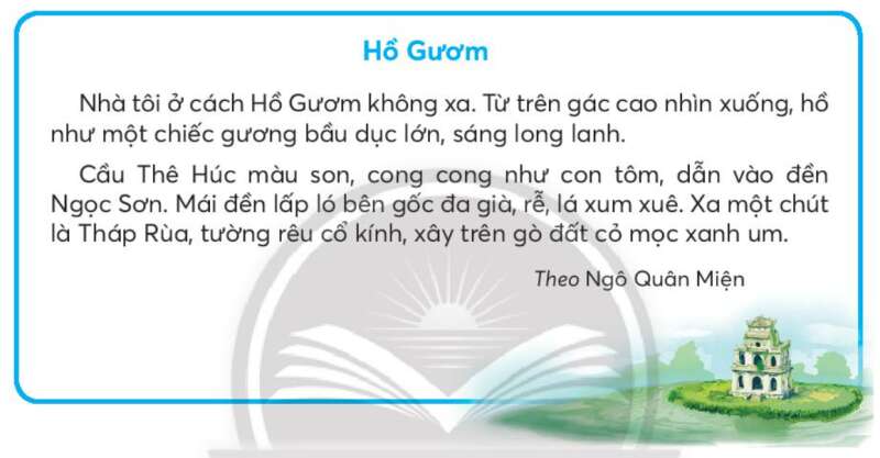 Chiếc nhãn vở đặc biệt trang 10, 11 Tiếng Việt lớp 3 Tập 1 | Chân trời sáng tạo (ảnh 5)
