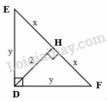 Giải Toán 9 Bài 1: Một số hệ thức về cạnh và đường cao trong tam giác vuông (ảnh 30)