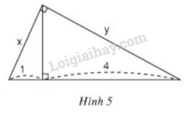 Giải Toán 9 Bài 1: Một số hệ thức về cạnh và đường cao trong tam giác vuông (ảnh 8)