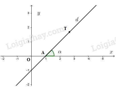 Giải Toán 9 Bài 5: Hệ số góc của đường thẳng y = ax + b ( a # 0)  (ảnh 11)