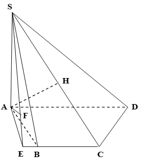 Phương pháp Xác định khoảng cách từ 1 điểm đến 1 mặt phẳng toán 11 (ảnh 15)