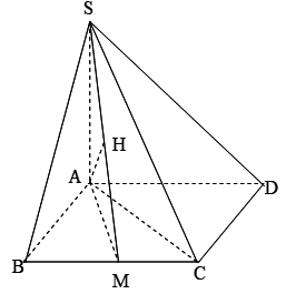 Phương pháp Xác định khoảng cách từ 1 điểm đến 1 mặt phẳng toán 11 (ảnh 16)