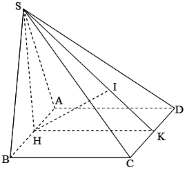 Phương pháp Xác định khoảng cách từ 1 điểm đến 1 mặt phẳng toán 11 (ảnh 17)