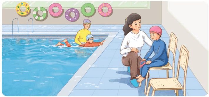 Nhật kí tập bơi trang 26, 27, 28 Tiếng Việt lớp 3 Tập 1 | Kết nối tri thức (ảnh 1)