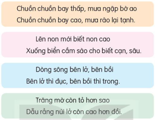 Ôn tập và đánh giá cuối học kì 1 Tiết 1, 2 trang 149, 150 Tiếng Việt lớp 3 Tập 1 | Kết nối tri thức (ảnh 3)