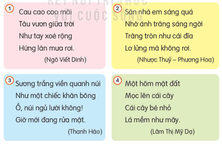 Luyện tập 111, 112 Tiếng Việt lớp 3 Tập 1 | Kết nối tri thức (ảnh 1)