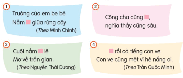 Trong vườn trang 125, 126 Tiếng Việt lớp 3 Tập 1 | Kết nối tri thức (ảnh 1)