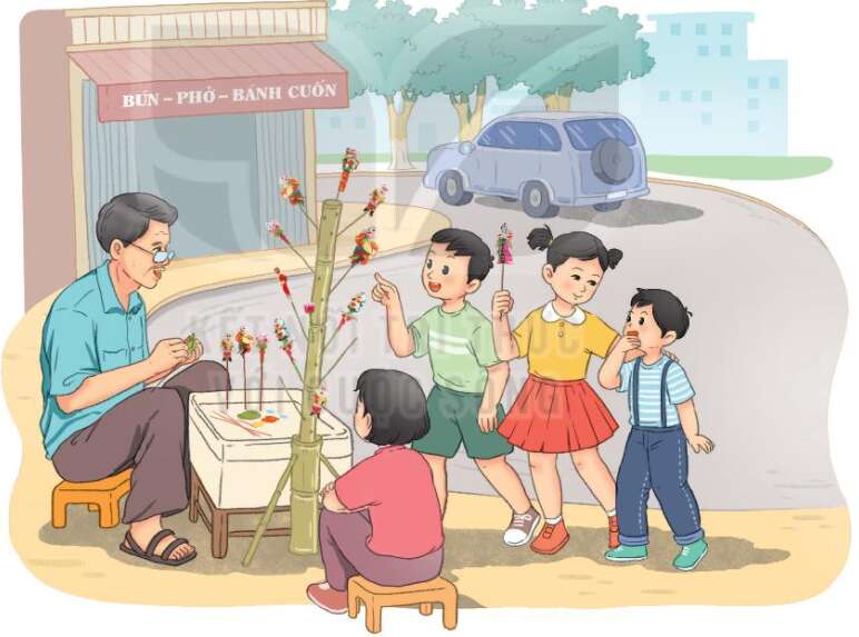 Người làm đồ chơi trang 141, 142 Tiếng Việt lớp 3 Tập 1 | Kết nối tri thức (ảnh 1)