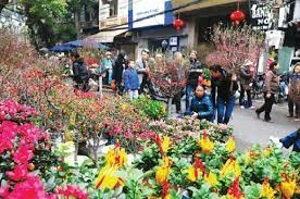 Top 12 bài Tả cảnh chợ hoa ngày Tết hay nhất (ảnh 1)