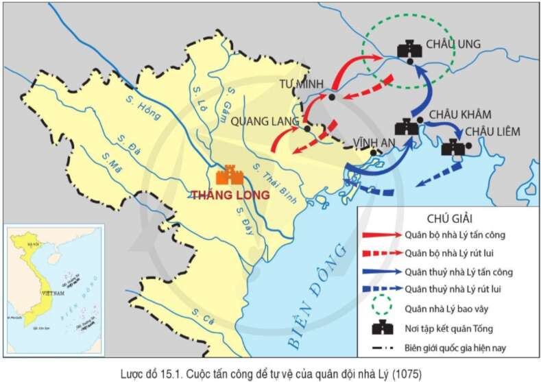 Lịch Sử 7 Bài 15: Cuộc kháng chiến chống quân Tống xâm lược của nhà Lý (1075-1077) | Cánh diều (ảnh 2)
