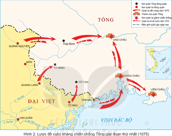 Lịch Sử 7 Bài 12: Cuộc kháng chiến chống quân xâm lược Tống (1072-1077) | Kết nối tri thức (ảnh 1)