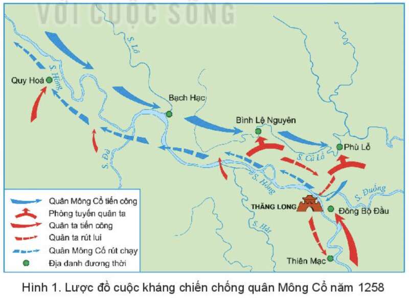 Lịch Sử 7 Bài 14: Ba lần kháng chiến chống quân xâm lược Nguyên - Mông | Kết nối tri thức (ảnh 1)